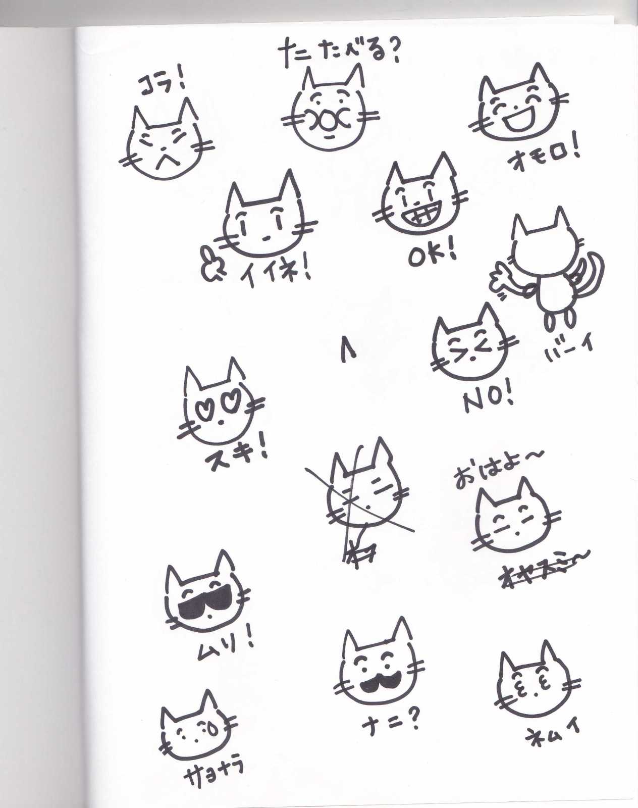 Lineスタンプ制作 紙に手書きした絵をpcに取り込む方法 カワハラ雑記