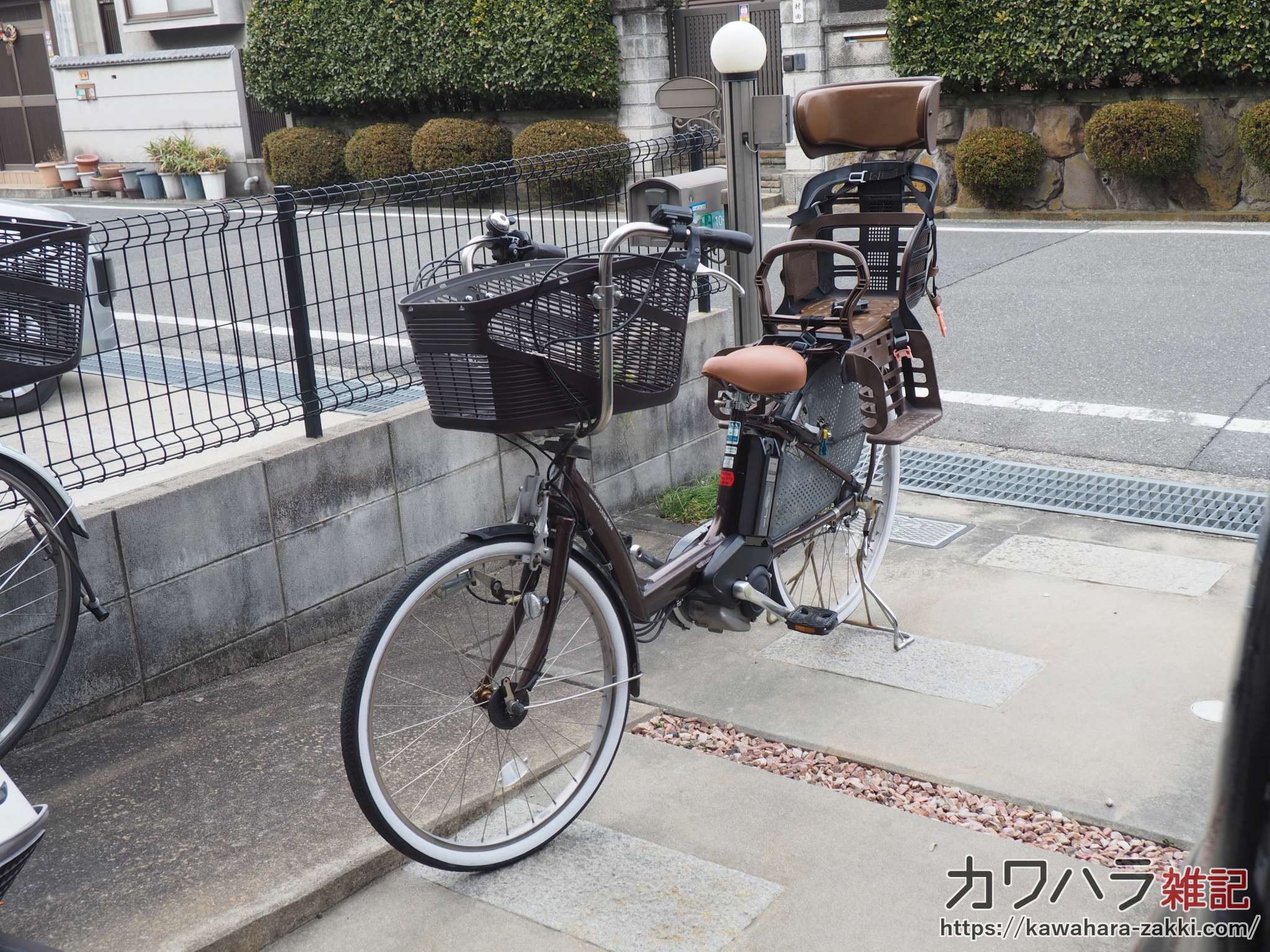 ヤマハ PAS little more】子供乗せ自転車を前カゴに交換する方法 カワハラ雑記